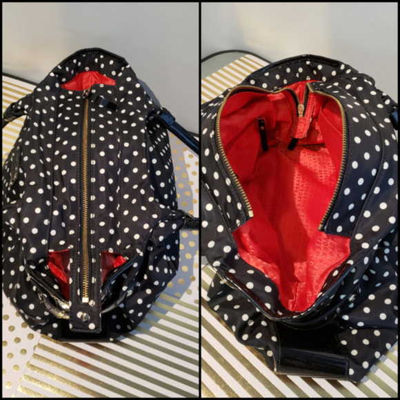 Kate Spade polk-a-dot large purse - Picture 4 of 8